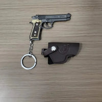 Pocket Miniature Gun Keychain