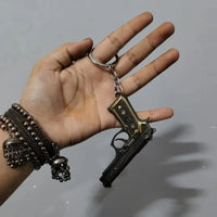 Pocket Miniature Gun Keychain