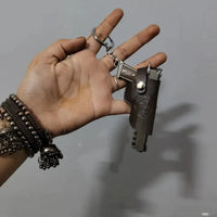 Pocket Miniature Gun Keychain