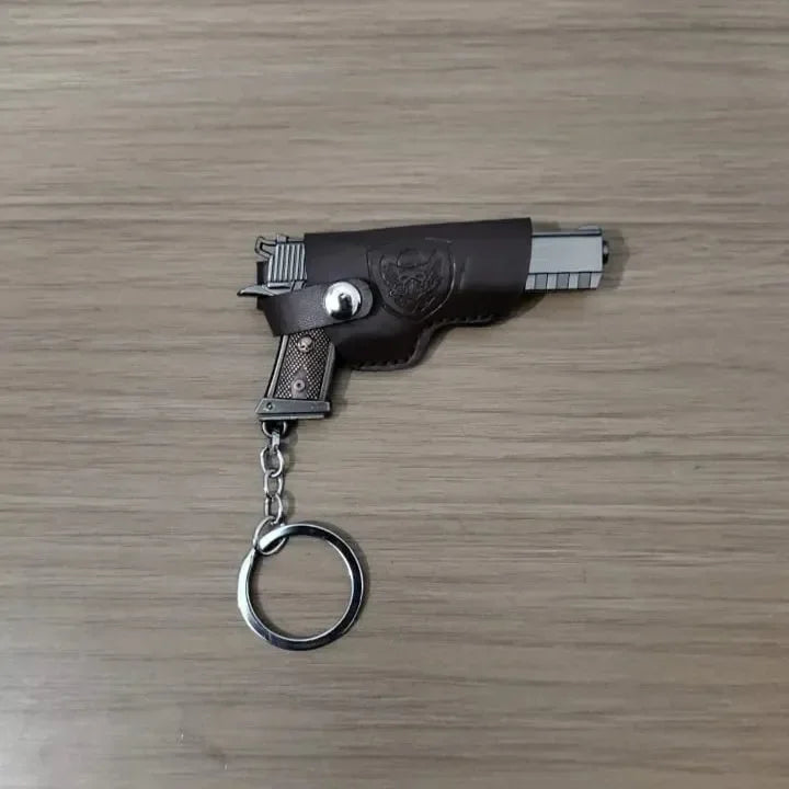Pocket Miniature Gun Keychain