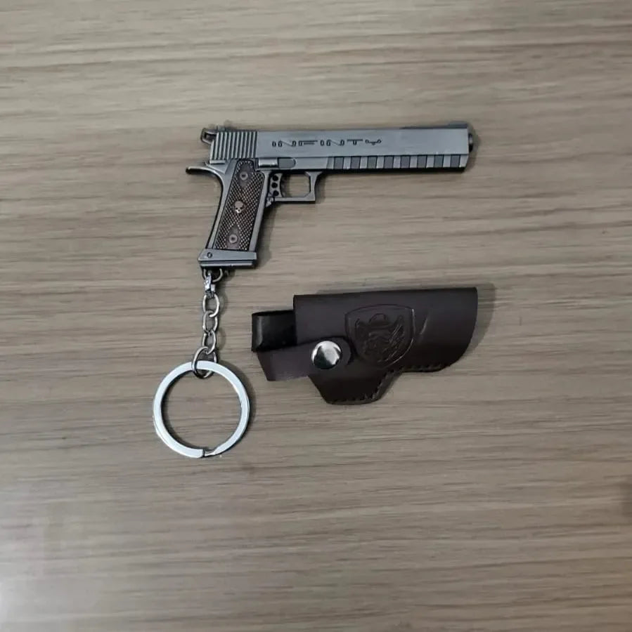 Pocket Miniature Gun Keychain