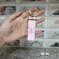 Signature Loop Premium Leather Keychain