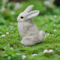 Real Looking Stuffed Rabbit (22 cm)