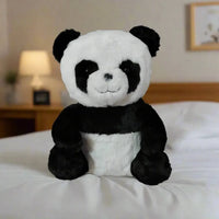 Black & White Panda Breathing Plushie