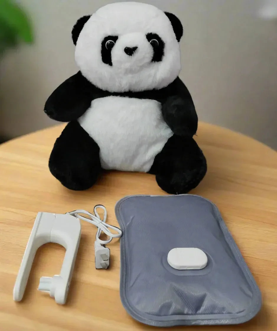 Plush Lifelike Panda Electric Heating Bag