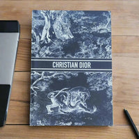 D Luxe Toile Elegance Blue A5 Notebook