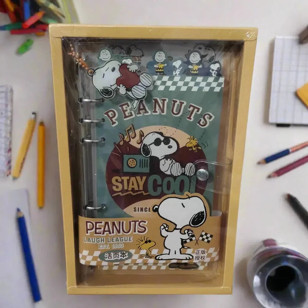 Snoopy Clear View A5 Waterproof Notebook