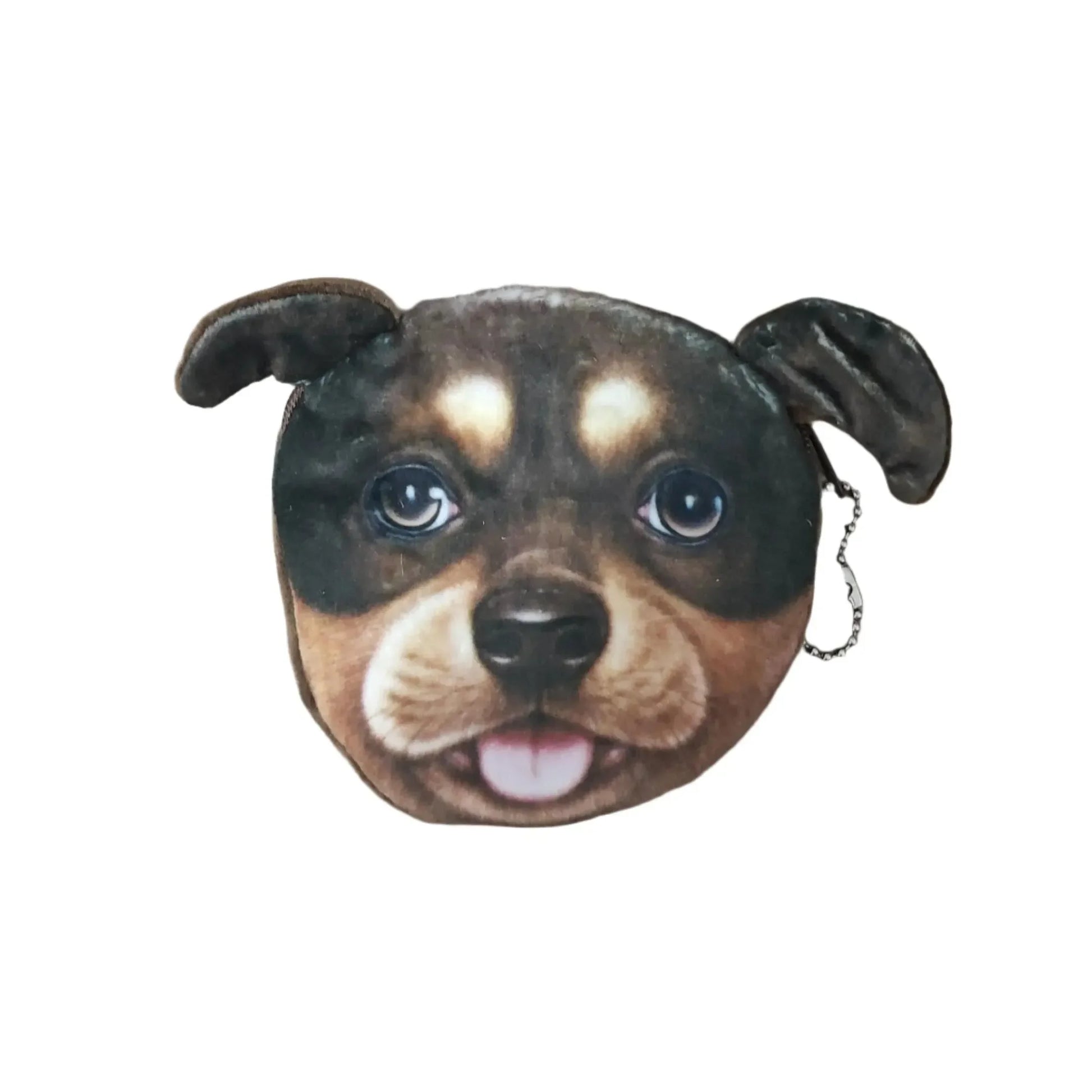 3D Realistic Dog Face Coin Purse