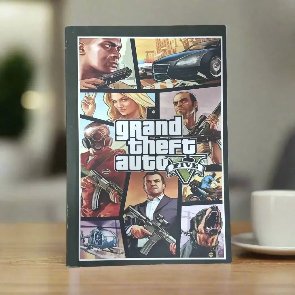 Carnet de notes Ovaku Gamer PUBG et GTA Edition 