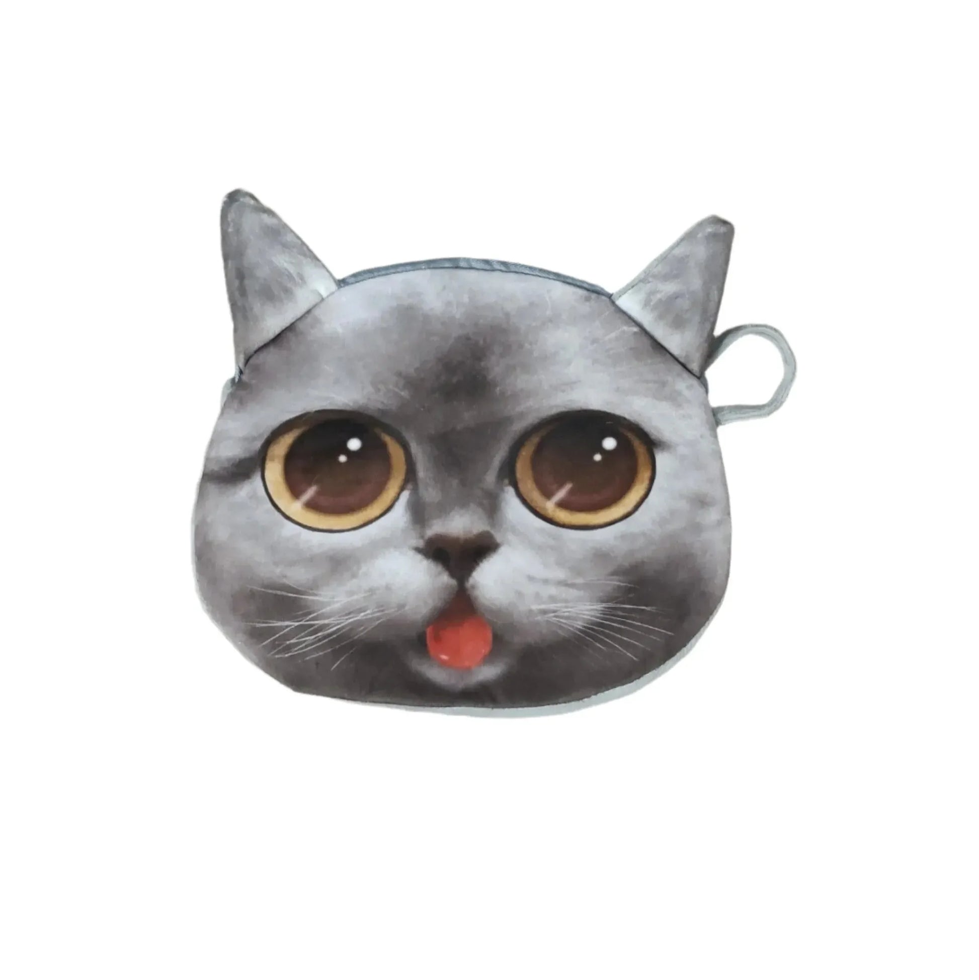 3D Realistic Cat Visage Crossbody Bag
