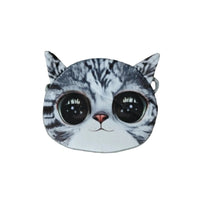 3D Realistic Cat Visage Crossbody Bag