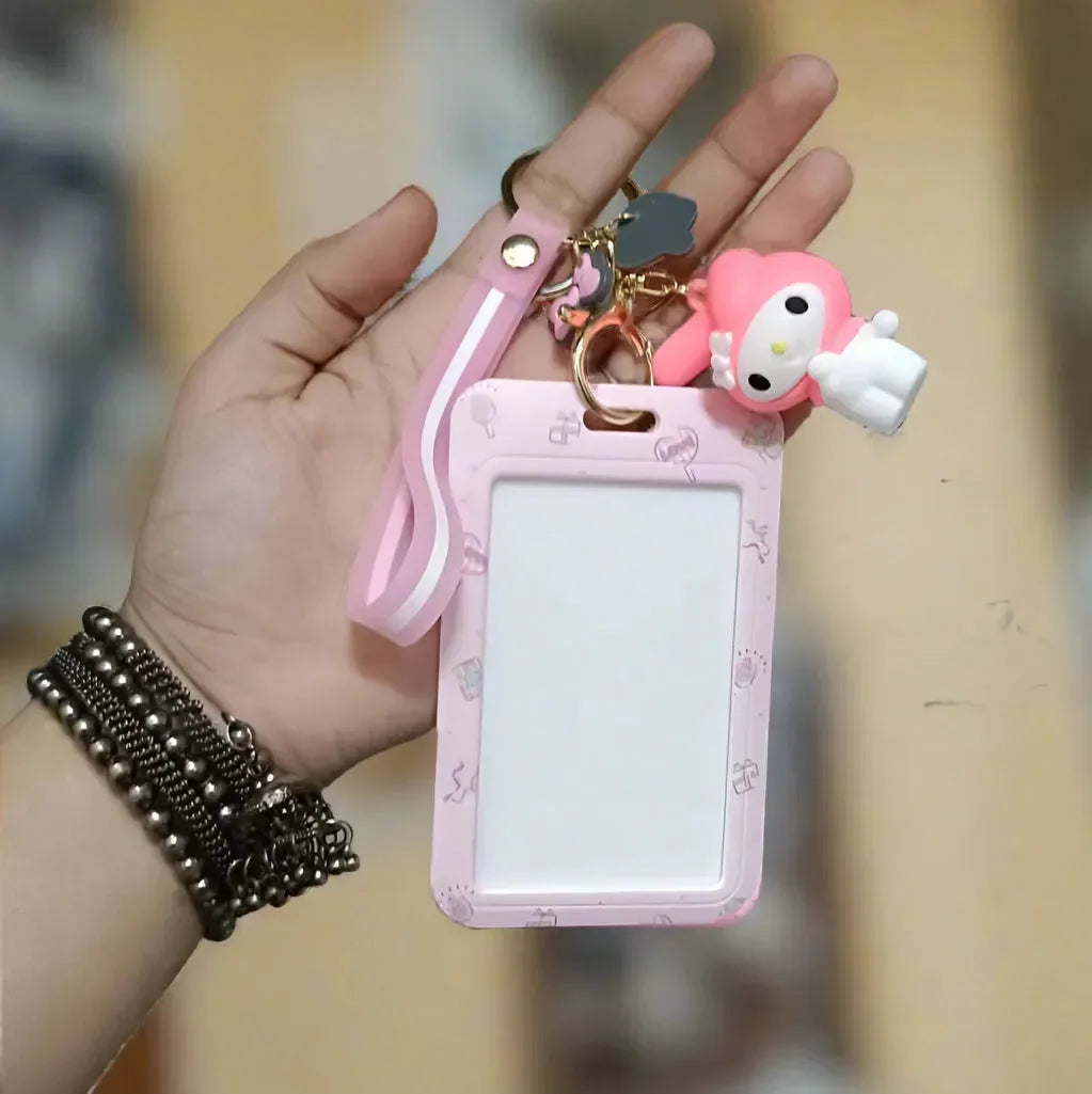 Sanliou Carry-Cute Card ID Keychain