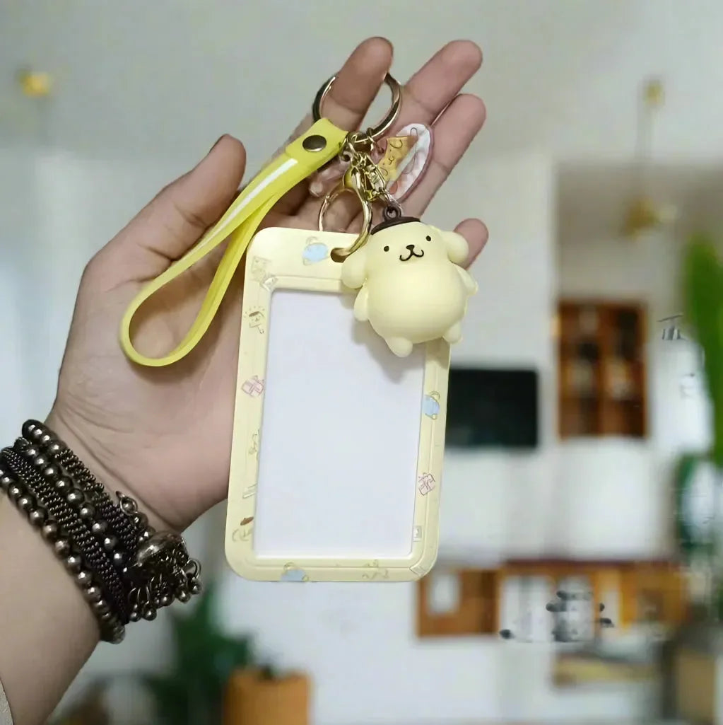 Sanliou Carry-Cute Card ID Keychain