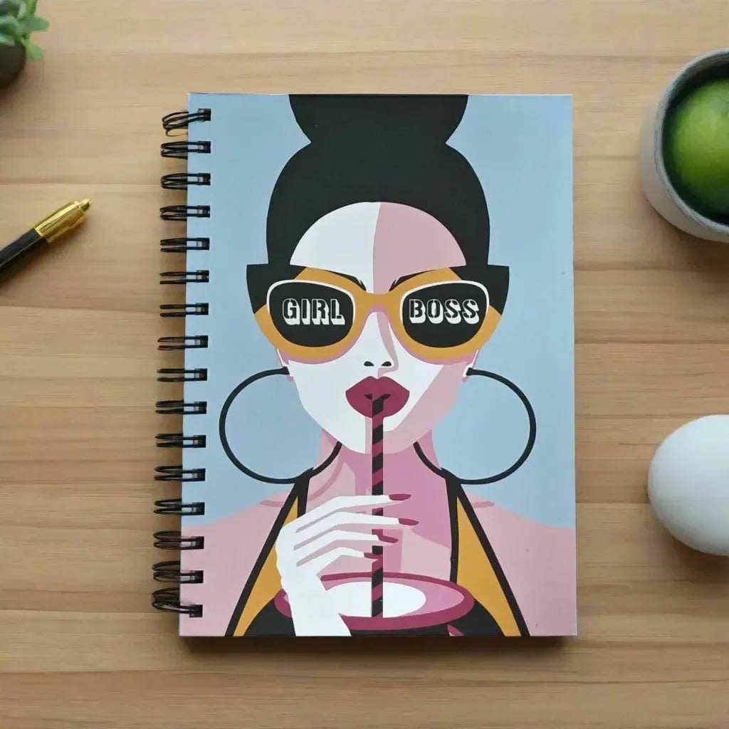 Girl Boss A5 Notebook