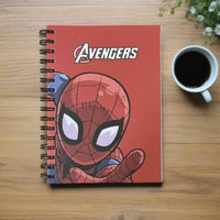 Heroic Hue Avengers A5 Spiral Notebook