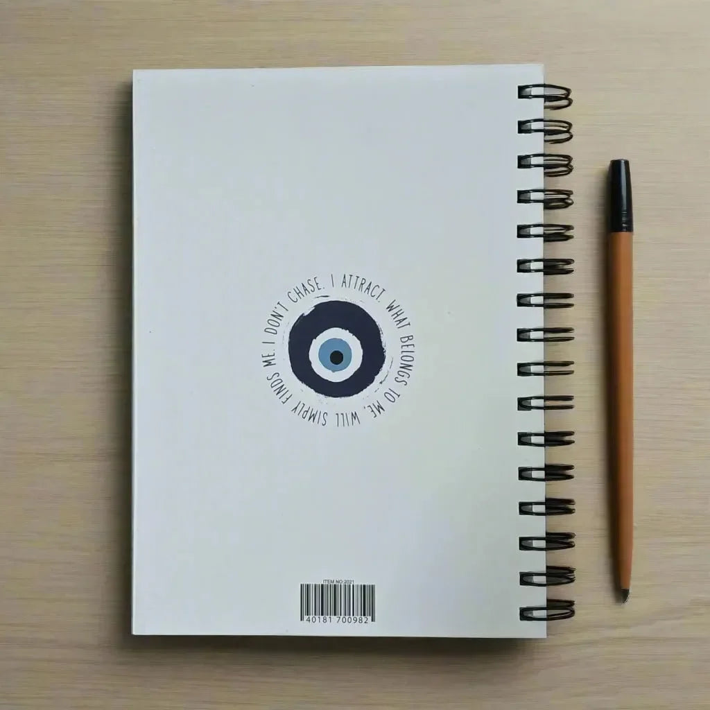Evil Eye Spiral A5 Diary