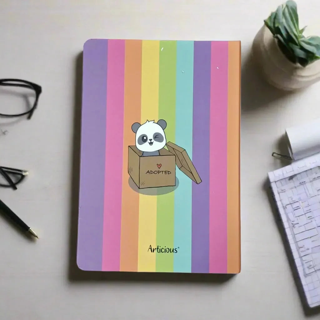 Perfectly You Panda A5 Notebook