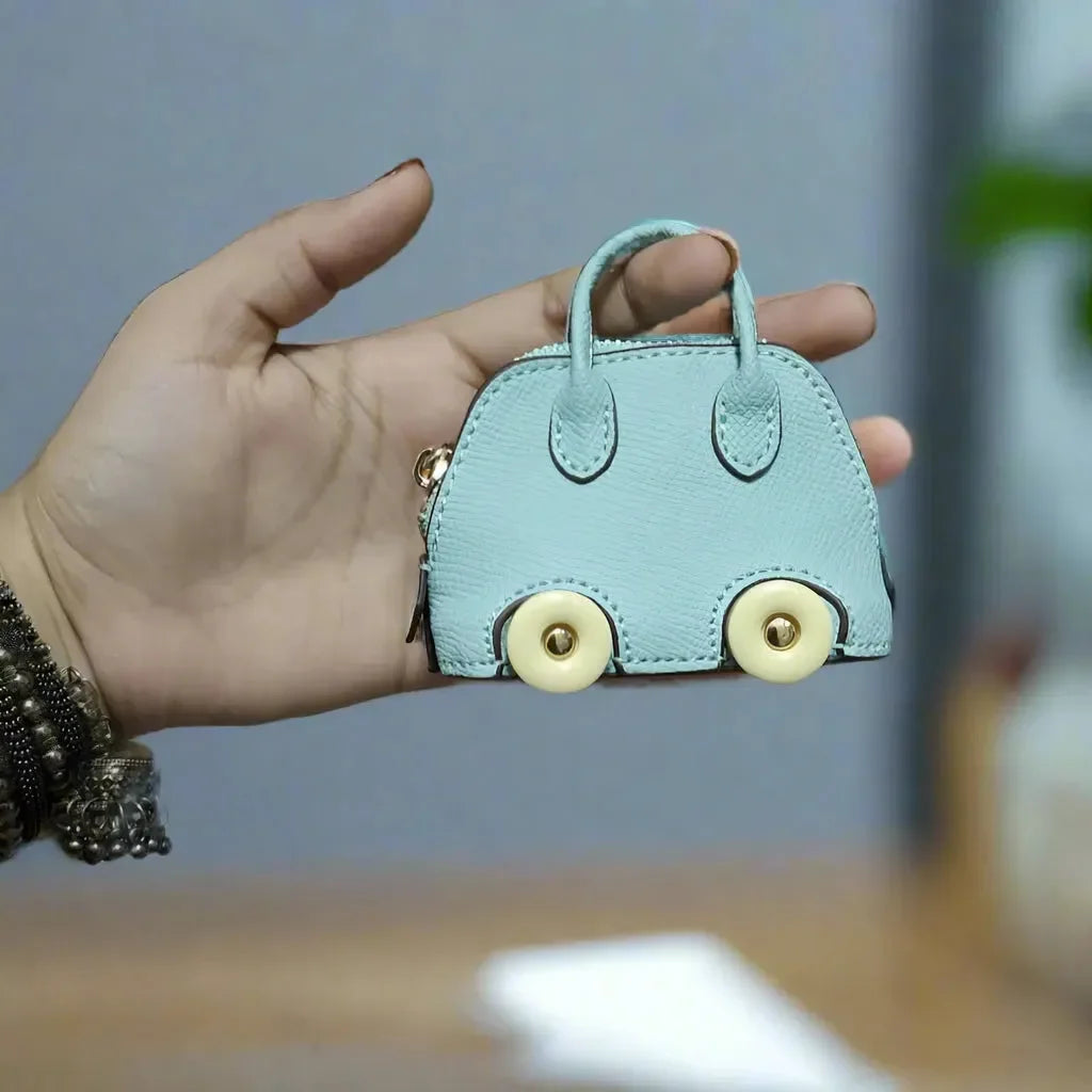 Wheelie Stash Luxe Purse Keychain