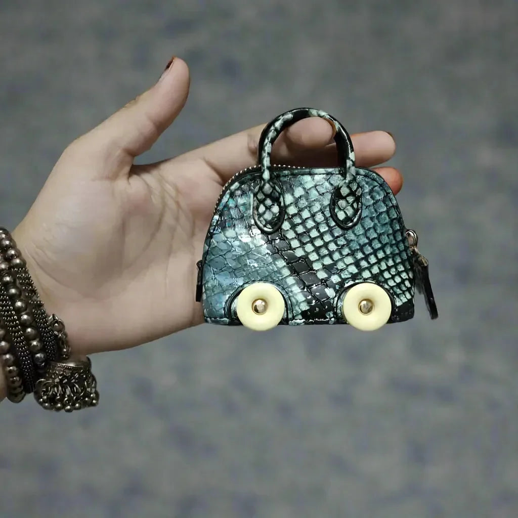 Wheelie Stash Luxe Purse Keychain