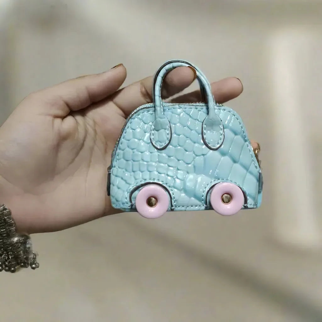Wheelie Stash Luxe Purse Keychain