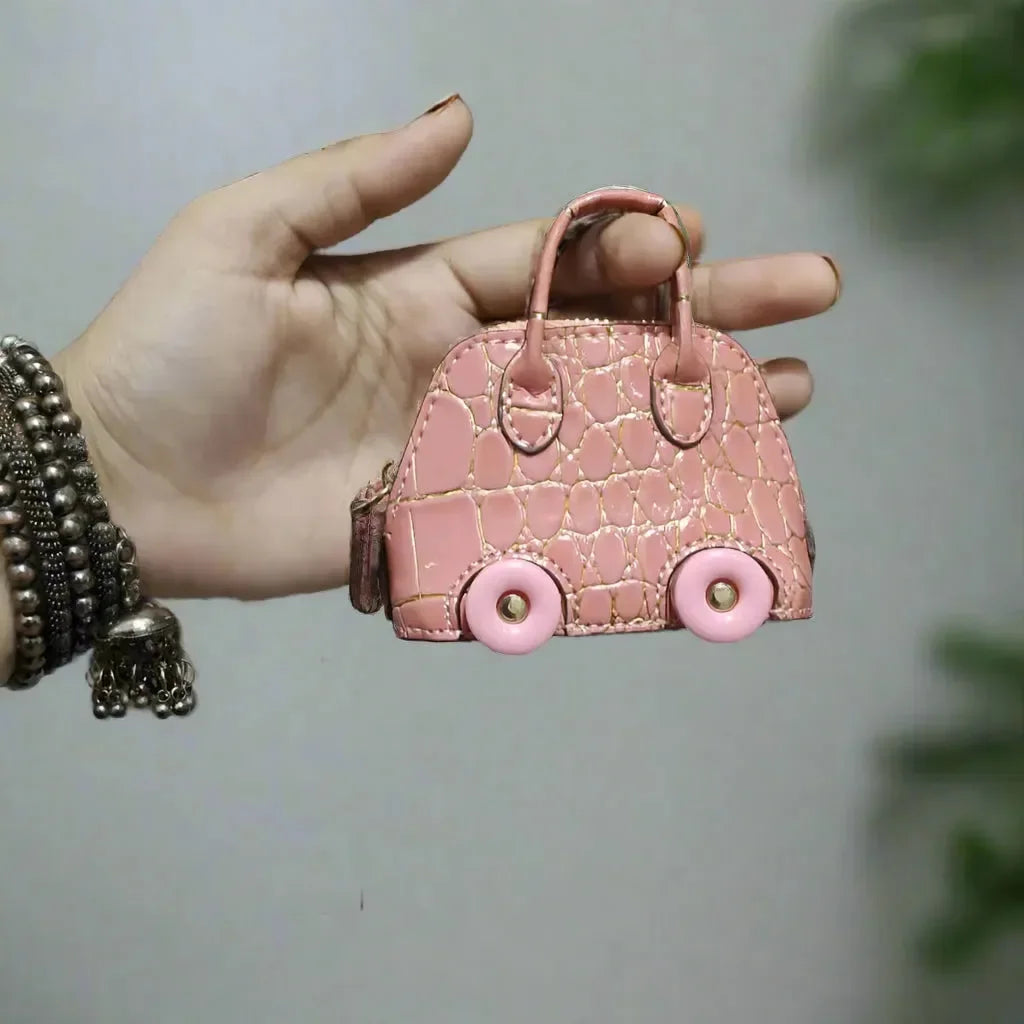 Wheelie Stash Luxe Purse Keychain