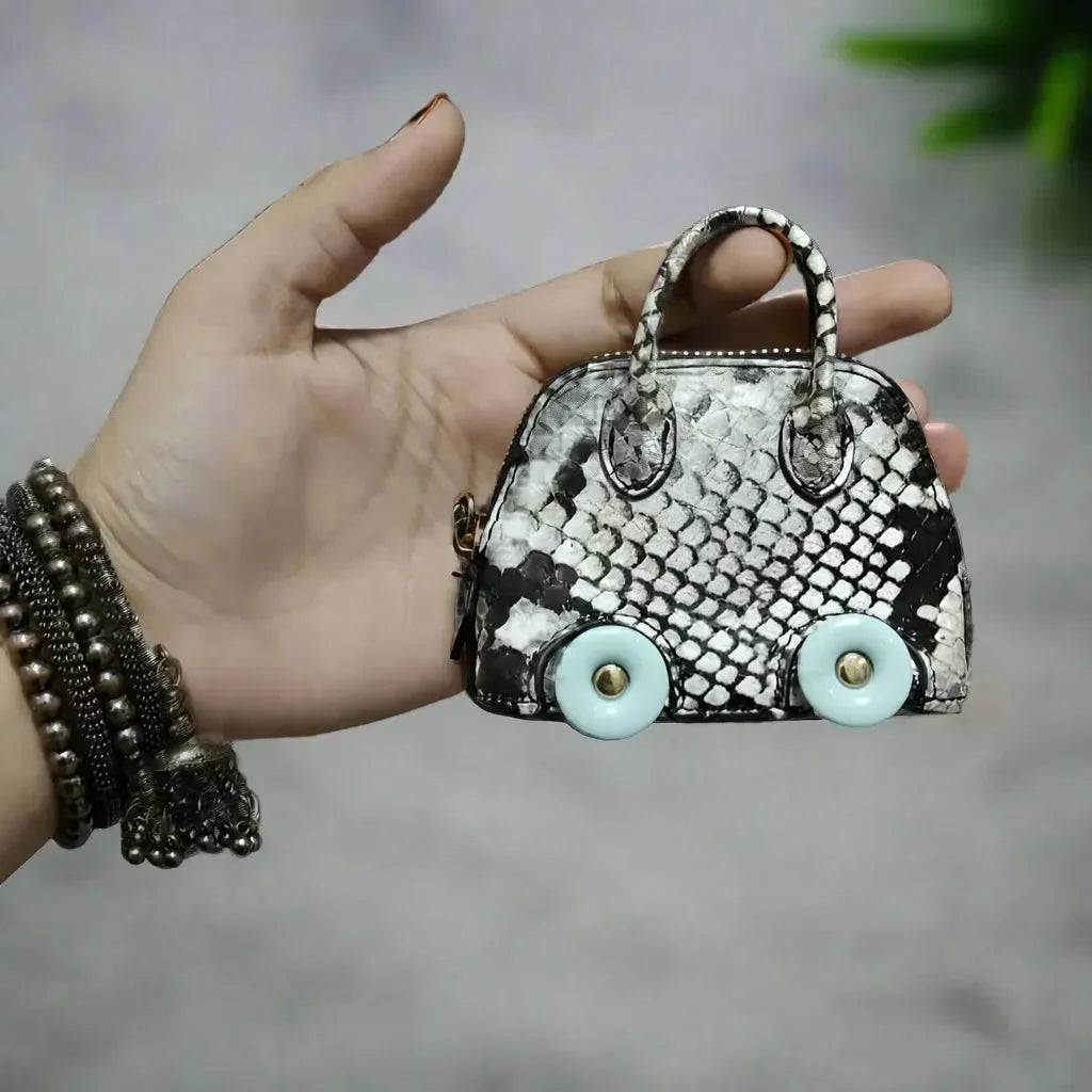 Wheelie Stash Luxe Purse Keychain
