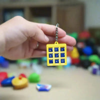 Pocket XO Tic Tac Toe Keychain