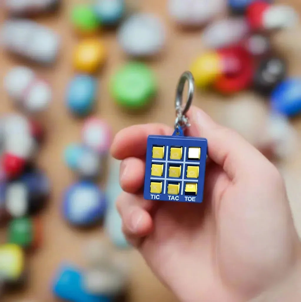 Pocket XO Tic Tac Toe Keychain