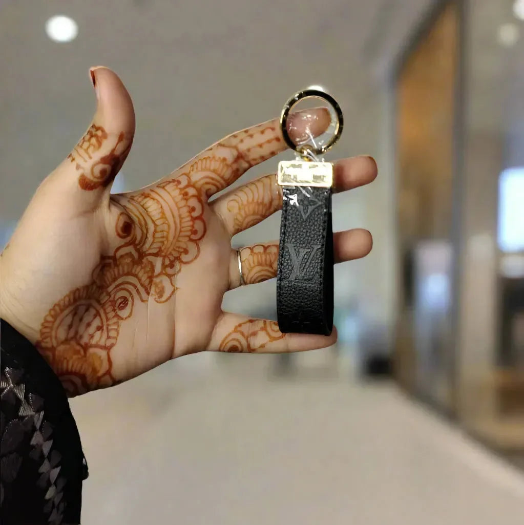 Emblematic Carry Monogram Keychain