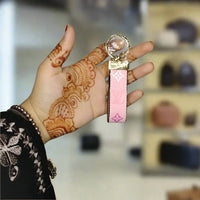 Emblematic Carry Monogram Keychain