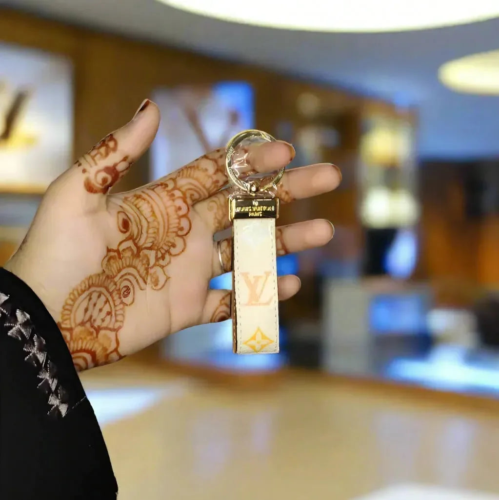 Emblematic Carry Monogram Keychain