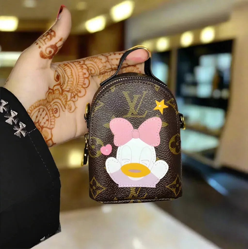 Luxe Designer Doodle Mini Pouch