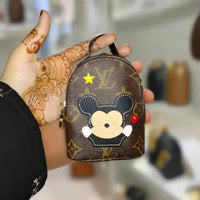 Luxe Designer Doodle Mini Pouch