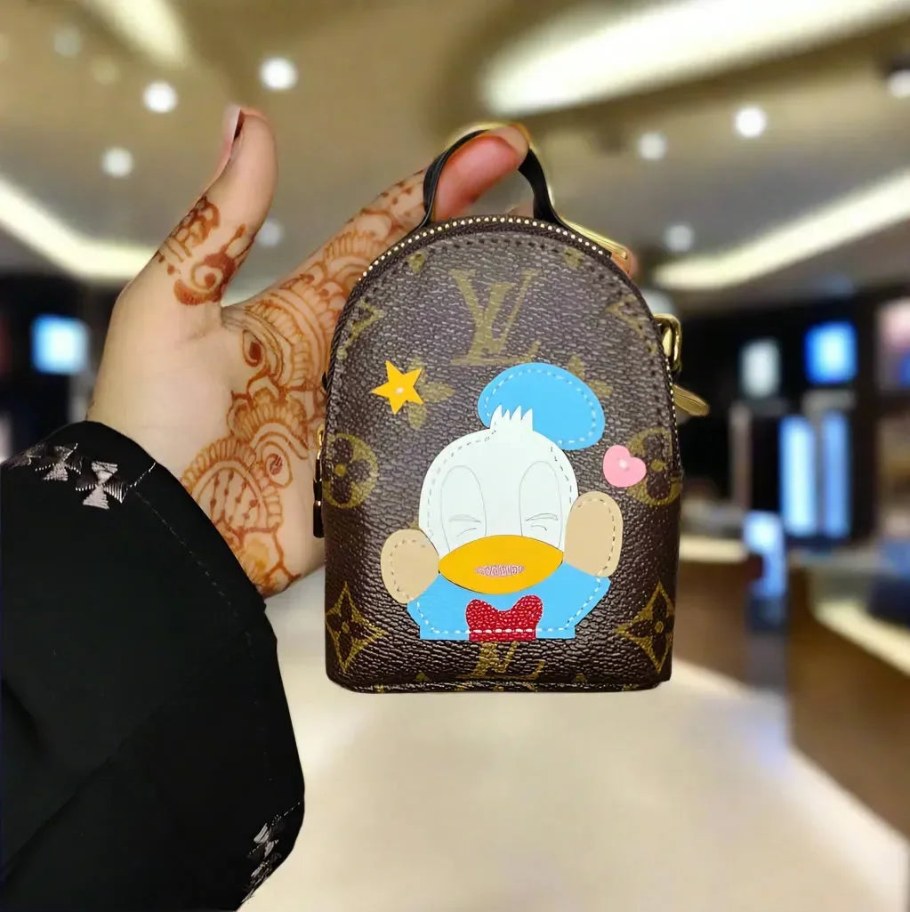 Luxe Designer Doodle Mini Pouch