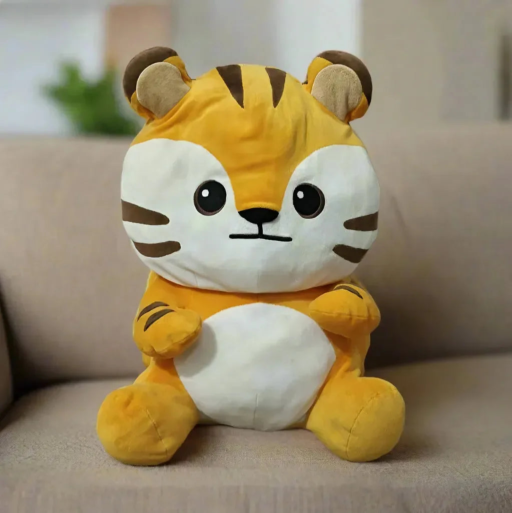 Steely Stripes Tiger Plush (55 cm)
