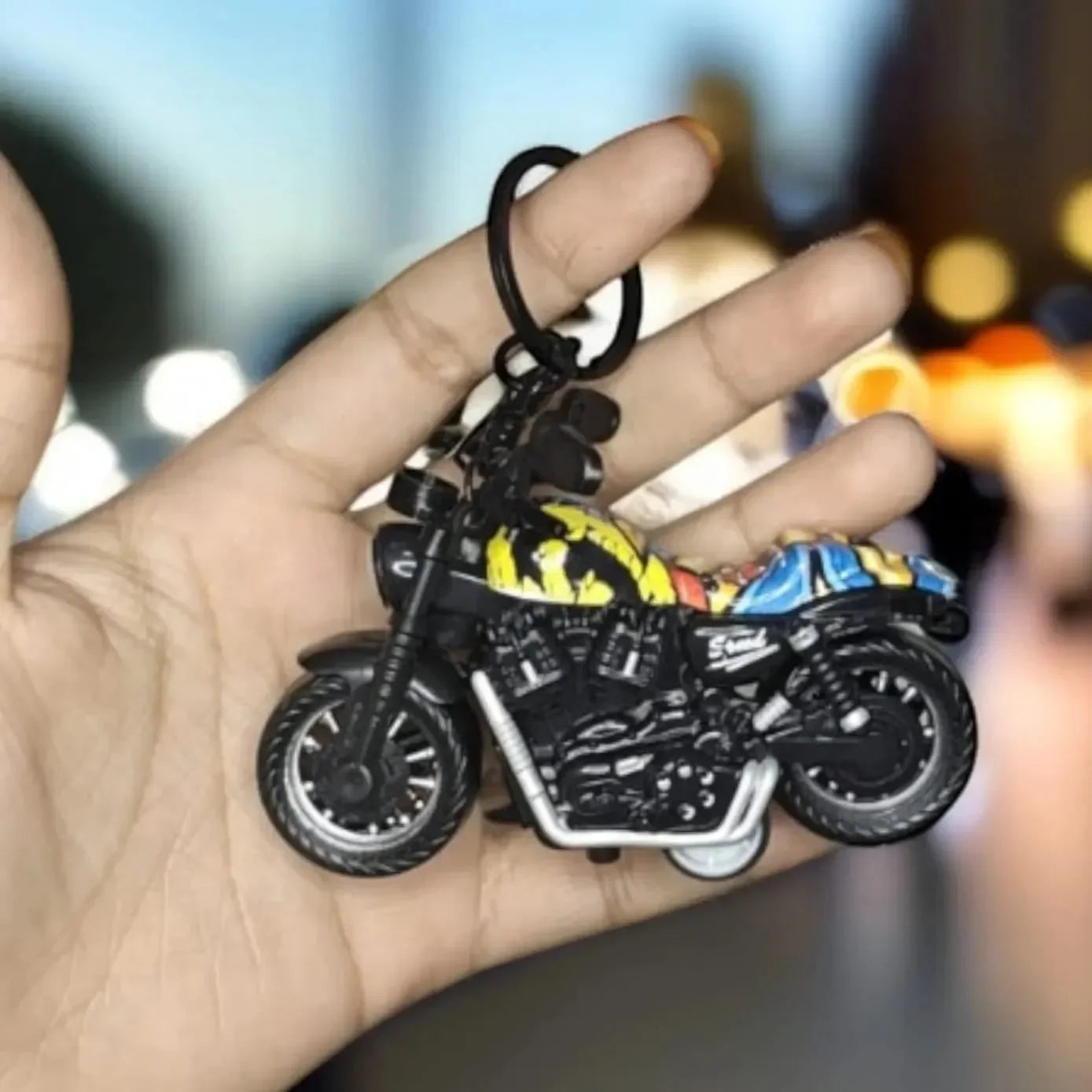 Speed Form Sports Bike Keychain