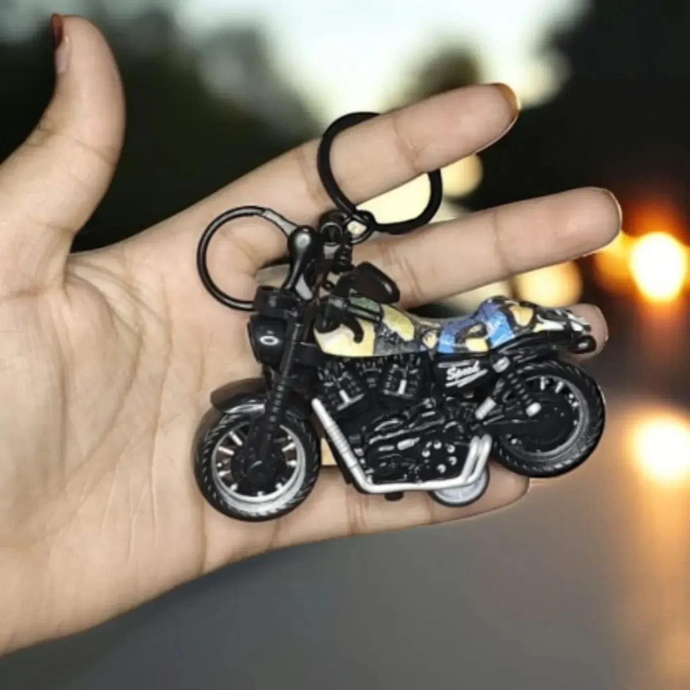 Speed Form Sports Bike Keychain