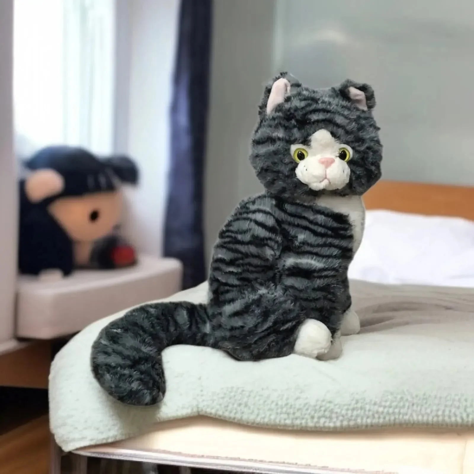 Peluches chat à rayures Purrfect (50 cm) 