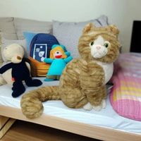 Peluches chat à rayures Purrfect (50 cm) 