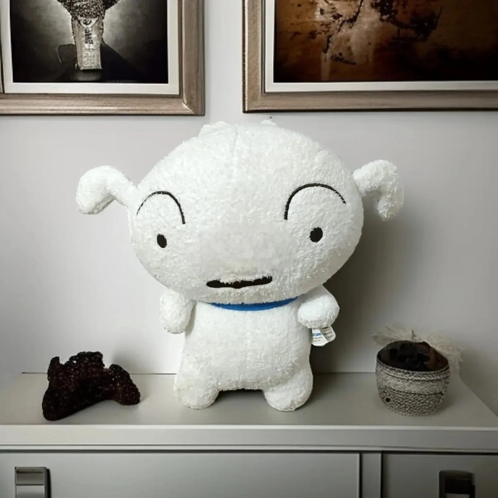 Marshmallow Pup Shiro Plushie (25 cm)