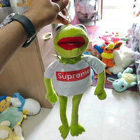 Kermit Kozy Clip Frog Keychain