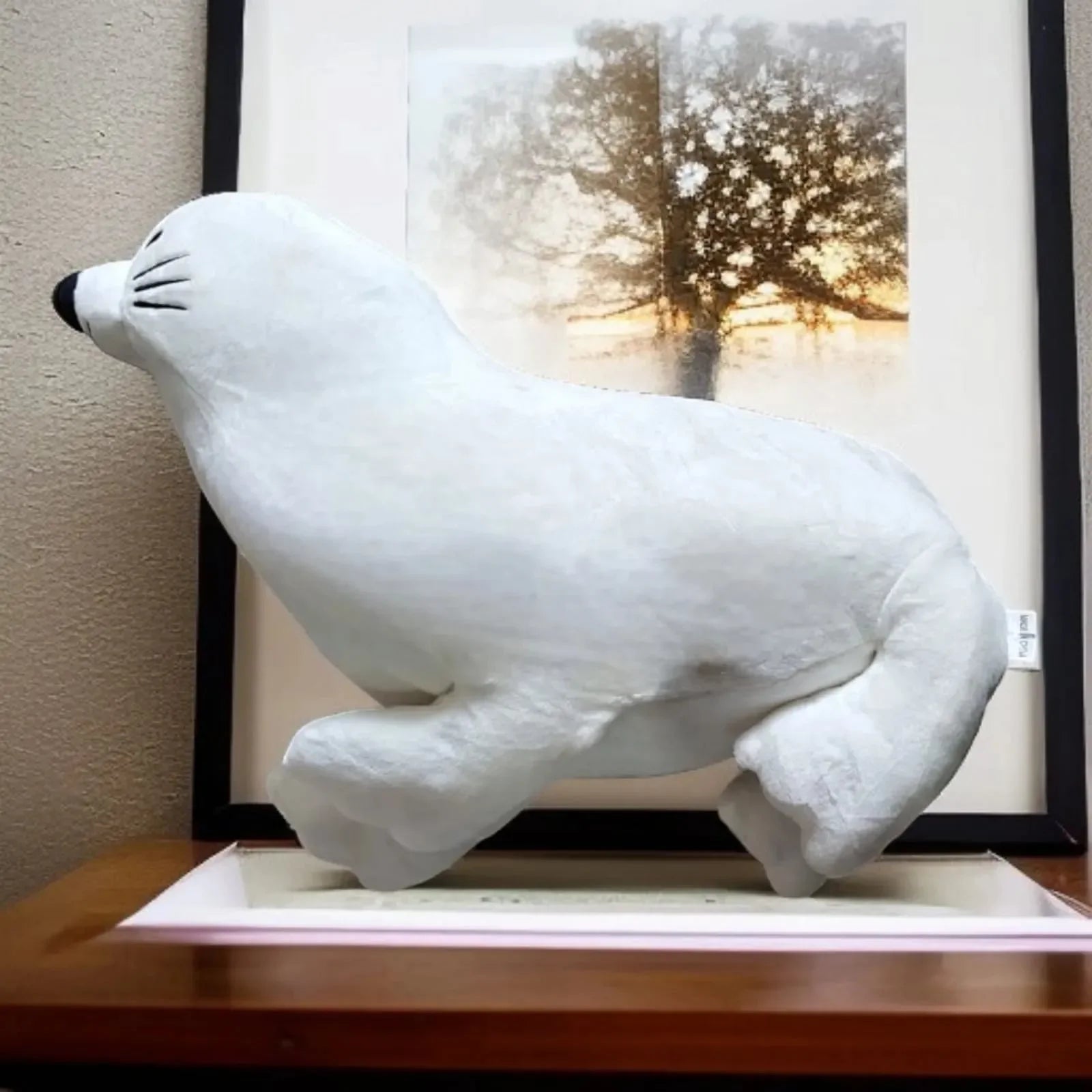 Snowy Snuggles Sea Lion Plushie (45 cm)