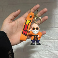Dragon Ball Z Saiyan Saga 3D Keychain