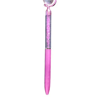 Crystal Globe Earth Ballpoint Pen