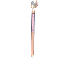 Crystal Globe Earth Ballpoint Pen