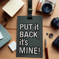Trendy Travel Themed Luggage Tags
