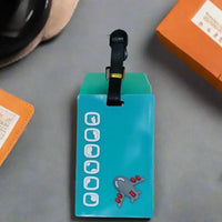 Trendy Travel Themed Luggage Tags