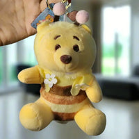 Sunshine Honey Bear Plush Keychain
