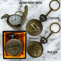 Steel Man Heroic Choice Watch Keychain