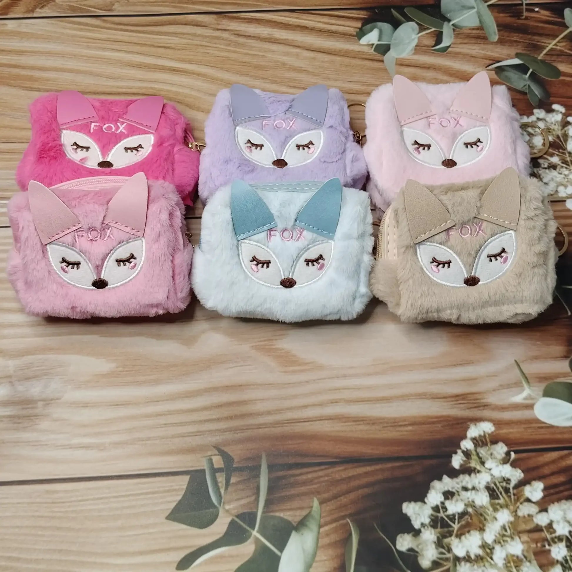 Foxy Finds Coin Purse Keychain